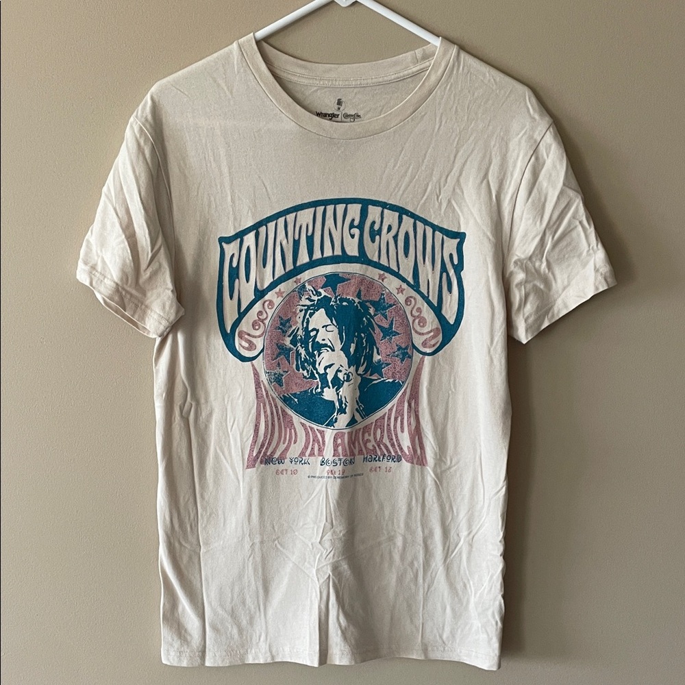 Wrangler Cream Graphic T-Shirt